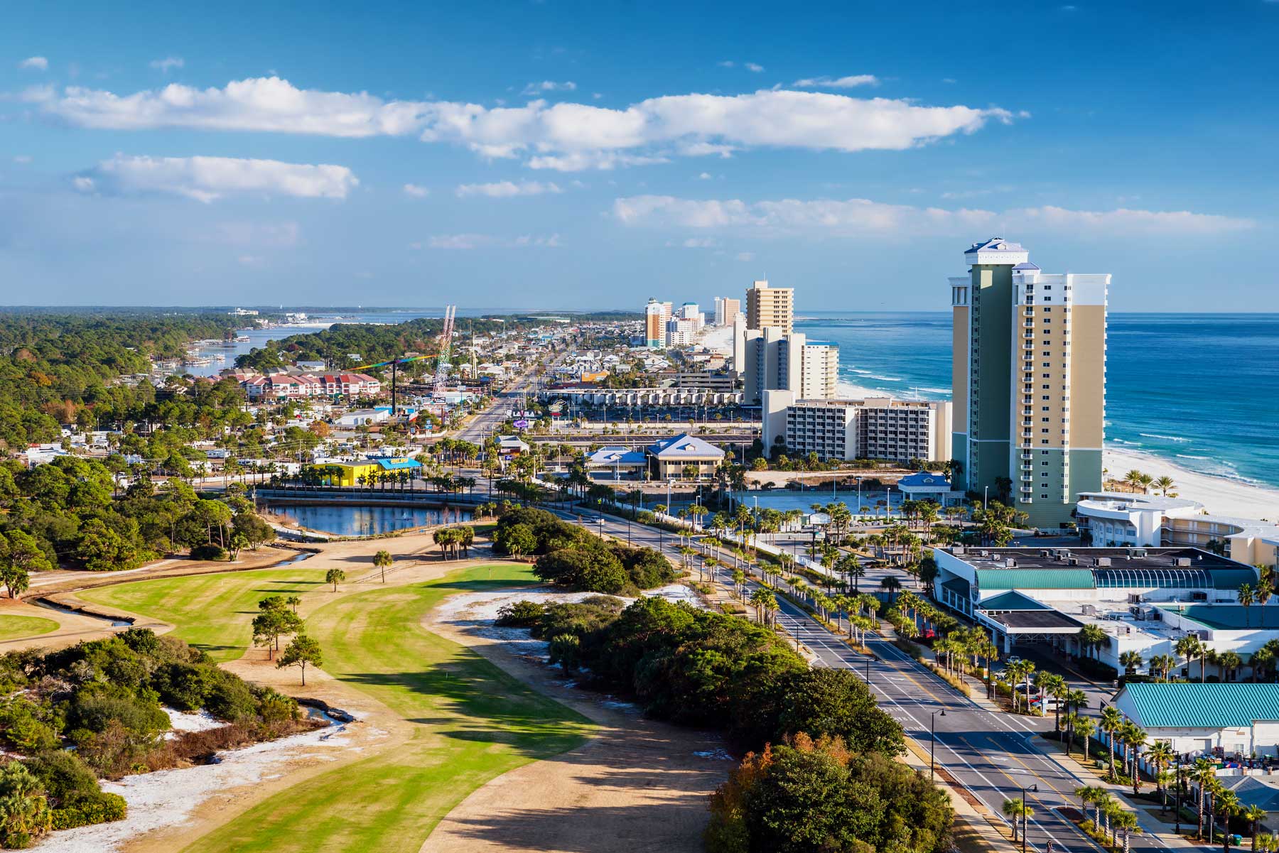 community entertainment view of panama city beach